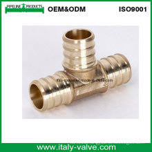 Brass Equal Tee for Pex Pipe (PEX-002)